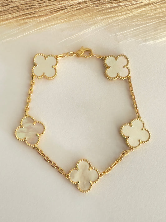 Five Clovers Bracelet