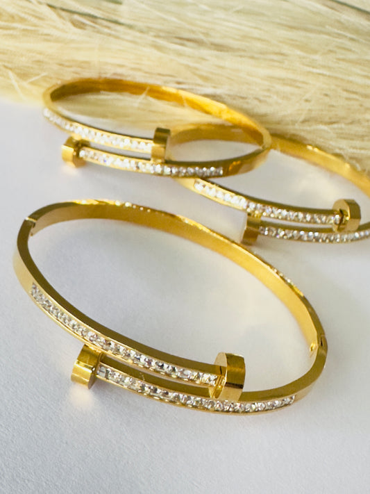 Emily zircon Bangle