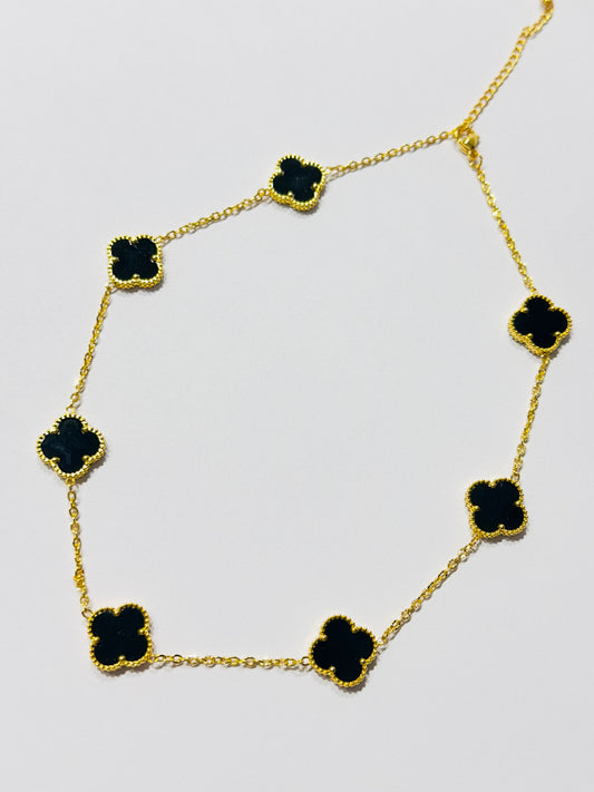 Seven Luxury Clovers Necklace