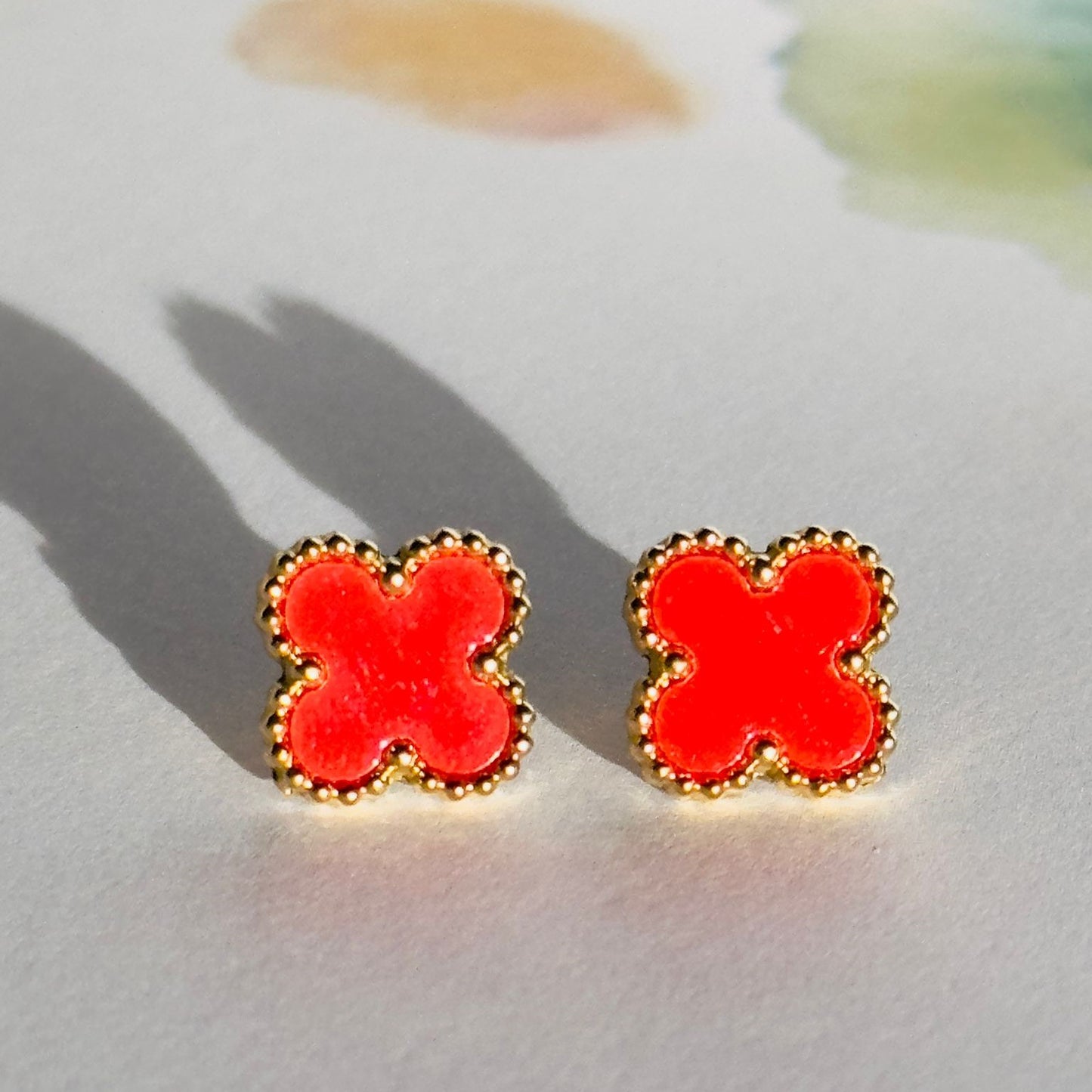 Clover Stud Earring