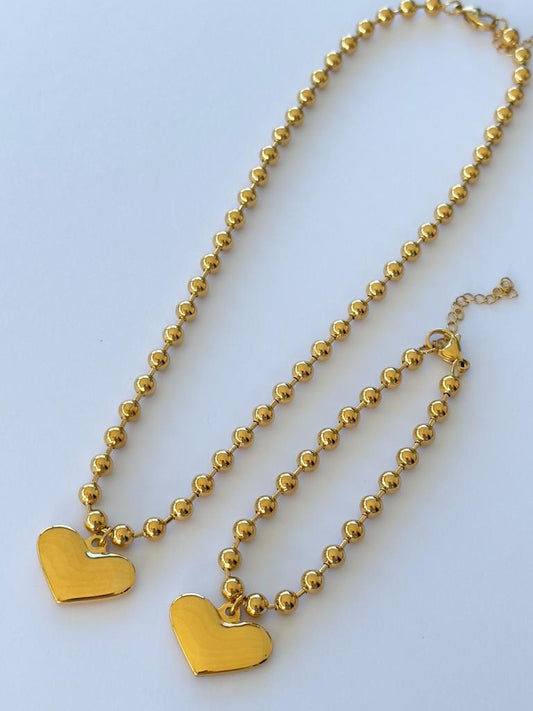 Valentine Set - Necklace & Bracelet