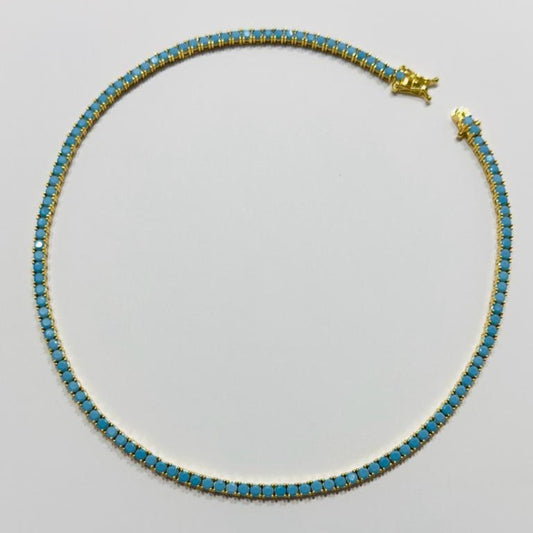 Sky Tennis Necklace