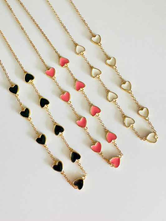 Dulce Hearts Necklace